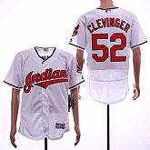 Indians 52 Mike Clevinger White Flexbase Jersey Dzhi,baseball caps,new era cap wholesale,wholesale hats